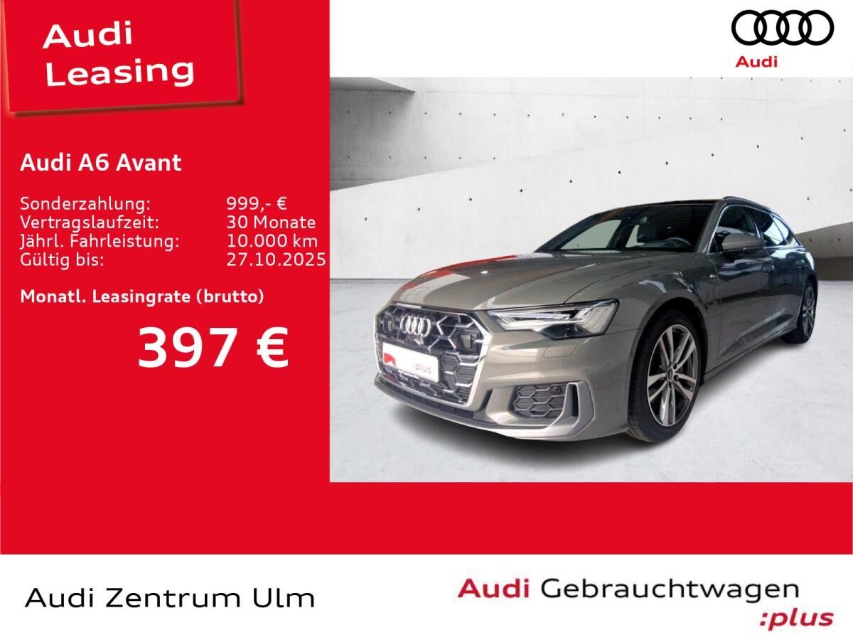 Audi A6 Avant S-Line 45 TFSI qu AHK PANO STHZ 5J.GAR.