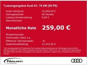 Audi A1 Sportback 25 TFSI *Sonderaktion Nauen*