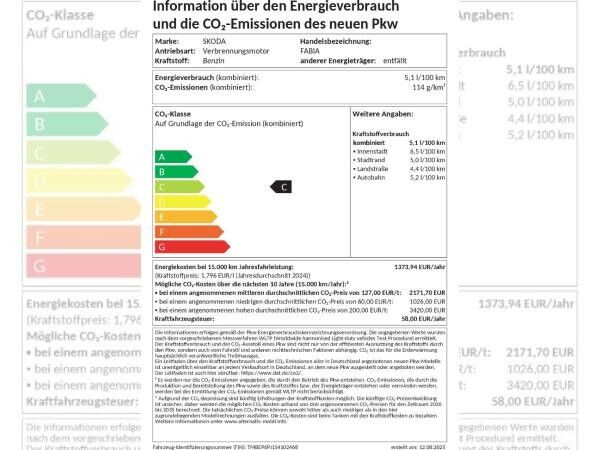 Skoda Fabia SOFORT VERFÜGBAR! Monte Carlo ACC FLA SHZ KeyLess