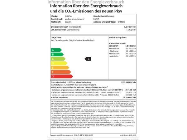 Skoda Fabia SOFORT VERFÜGBAR! Monte Carlo ACC FLA SHZ KeyLess
