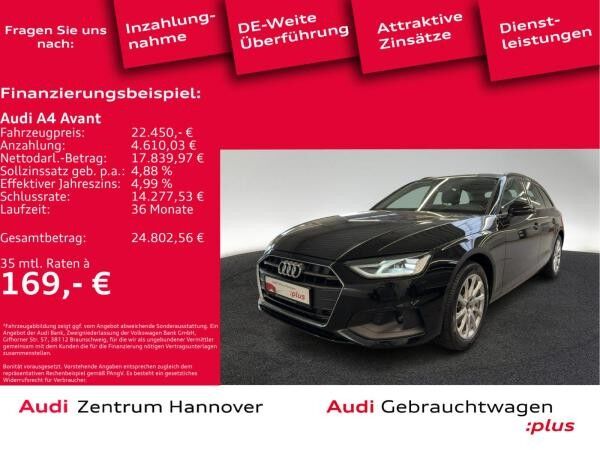 Audi A4 Avant 35 TFSI LED Navi DAB Phone Box