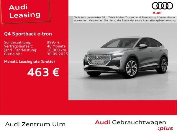 Audi Q4 e-tron 45 Sportback S-Line AHK HuD PANO NAVI