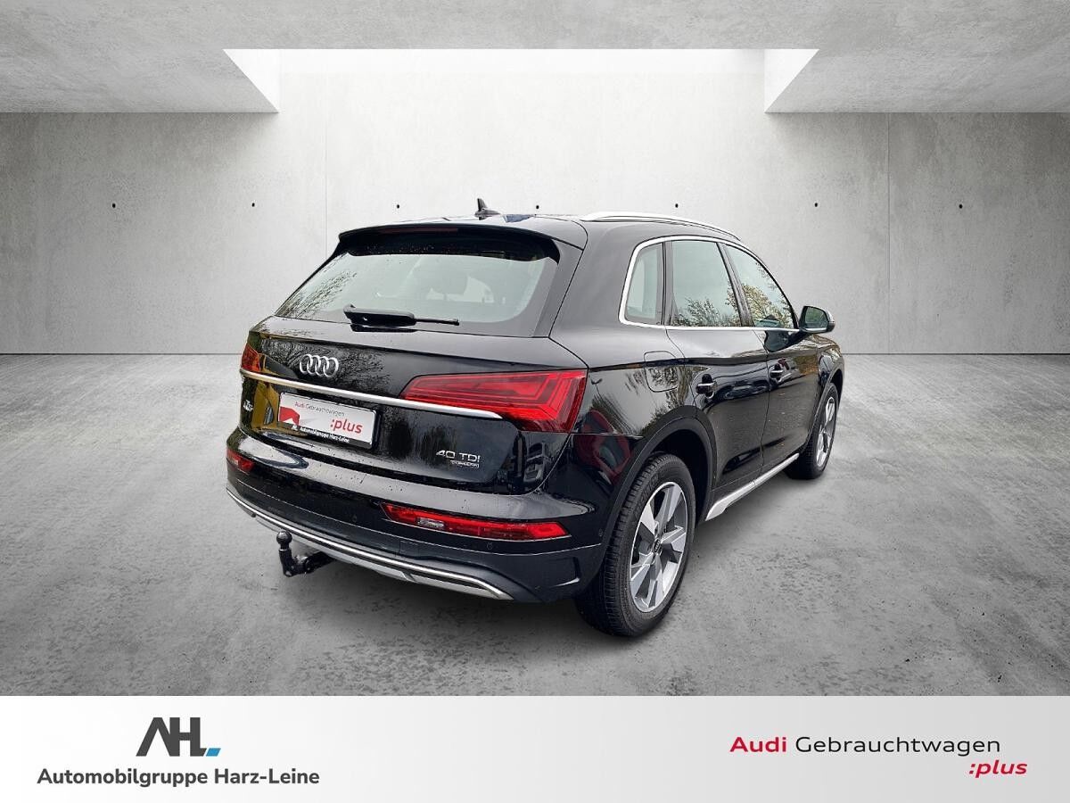 Audi Q5 40 TDI advanced quattro S-tronic Matrix AHK HuD Navi Leder GRA APS+ VC+