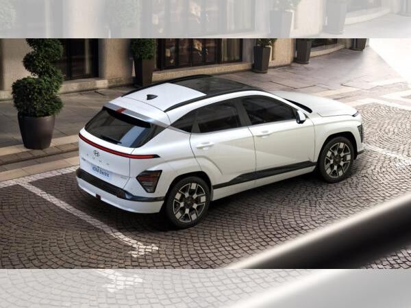 Hyundai Kona Elektro Prime 65kWh Sitz-Komfortp. inkl. Ledersitze, Glas-Schiebedach, Assistenz-Paket 2, BOSE, 19" Alu