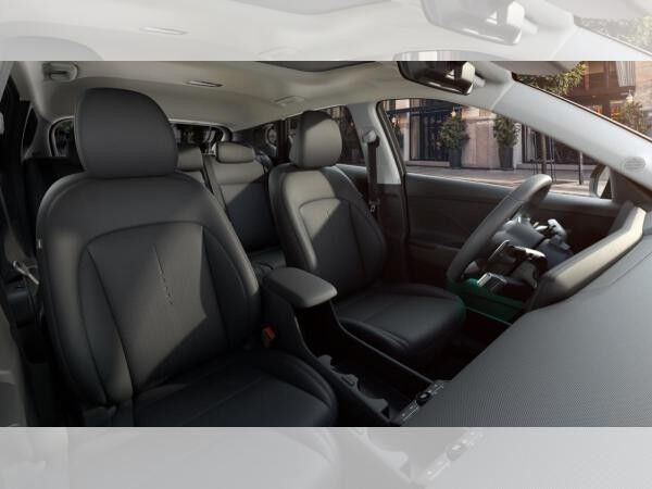 Hyundai Kona Elektro Prime 65kWh Sitz-Komfortp. inkl. Ledersitze, Glas-Schiebedach, Assistenz-Paket 2, BOSE, 19" Alu