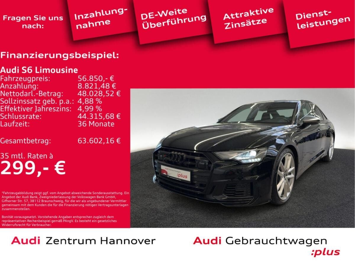 Audi S6 Limousine 3.0 TDI quattro PANO STANDH. HEADUP