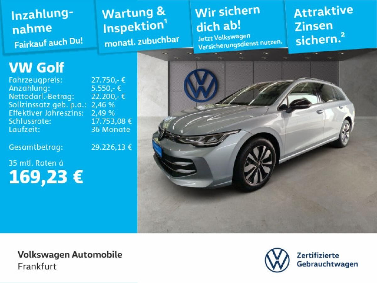 Volkswagen Golf VIII 2.0 TDI Goal Navi LED Heckleuchten Sitzheizung DAB+