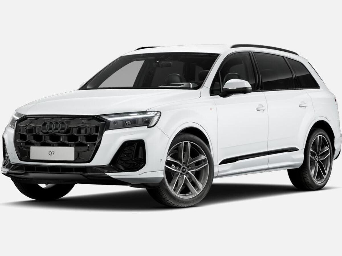 Audi Q7 S line 45 TDI quattro, 21 Zoll, AHK, Optikpaket Schwarz, Matrix, Head-Up, 8-Fach bereift