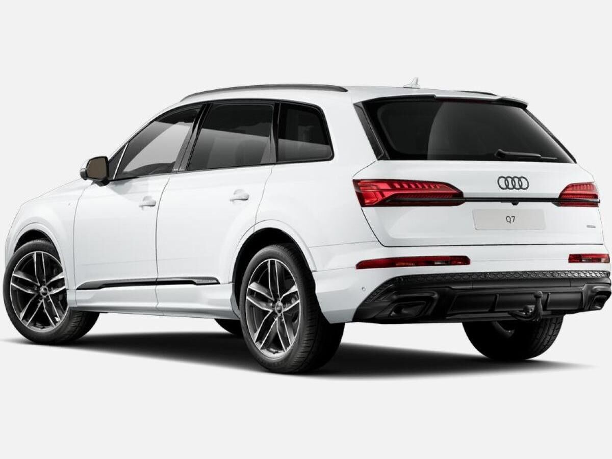 Audi Q7 S line 45 TDI quattro, 21 Zoll, AHK, Optikpaket Schwarz, Matrix, Head-Up, 8-Fach bereift