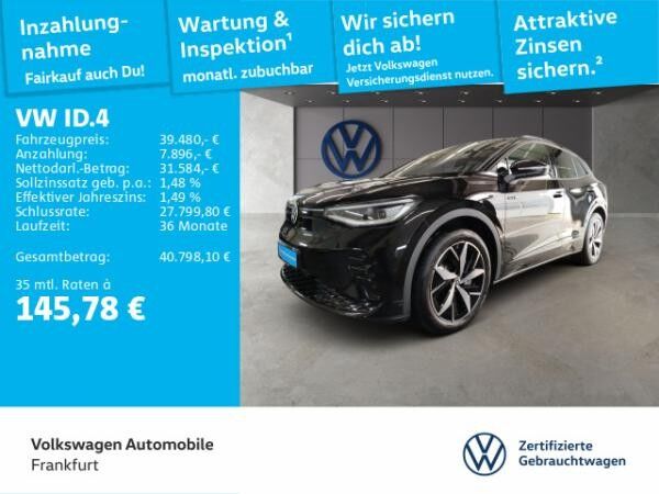 Volkswagen ID.4 GTX Navi Sprachbedienung Spurhalteassistent DAB+