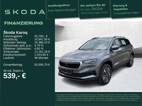 Skoda Karoq Tour 2,0 TDI 4x4 AHK R-KAM KESSY SHZ 2x VerfügbarBIS 28.11.25