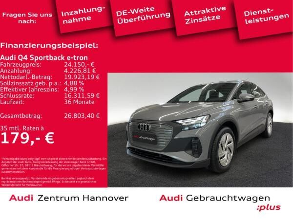 Audi Q4 e-tron Q4 Sportback 35 e-tron Matrix DAB Sportsitze