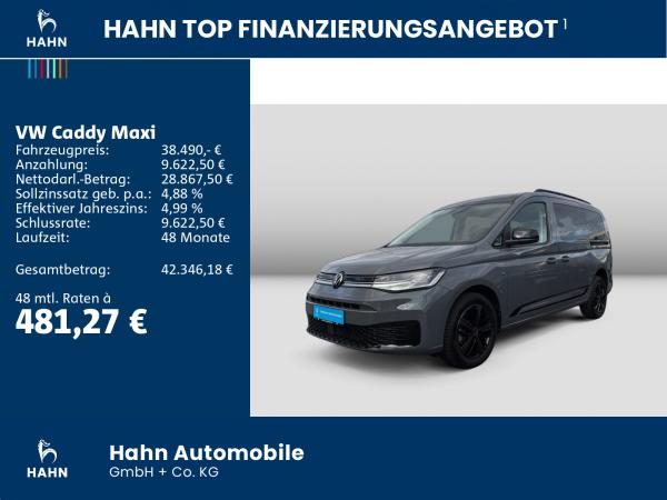 Volkswagen Caddy Maxi Edition 1,5TSI DSG NAVI AGR PANO KEYLESS