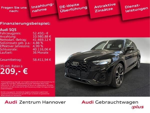 Audi SQ5 3.0 TDI qu. Matrix AHK B&O Kamera Luft Memory
