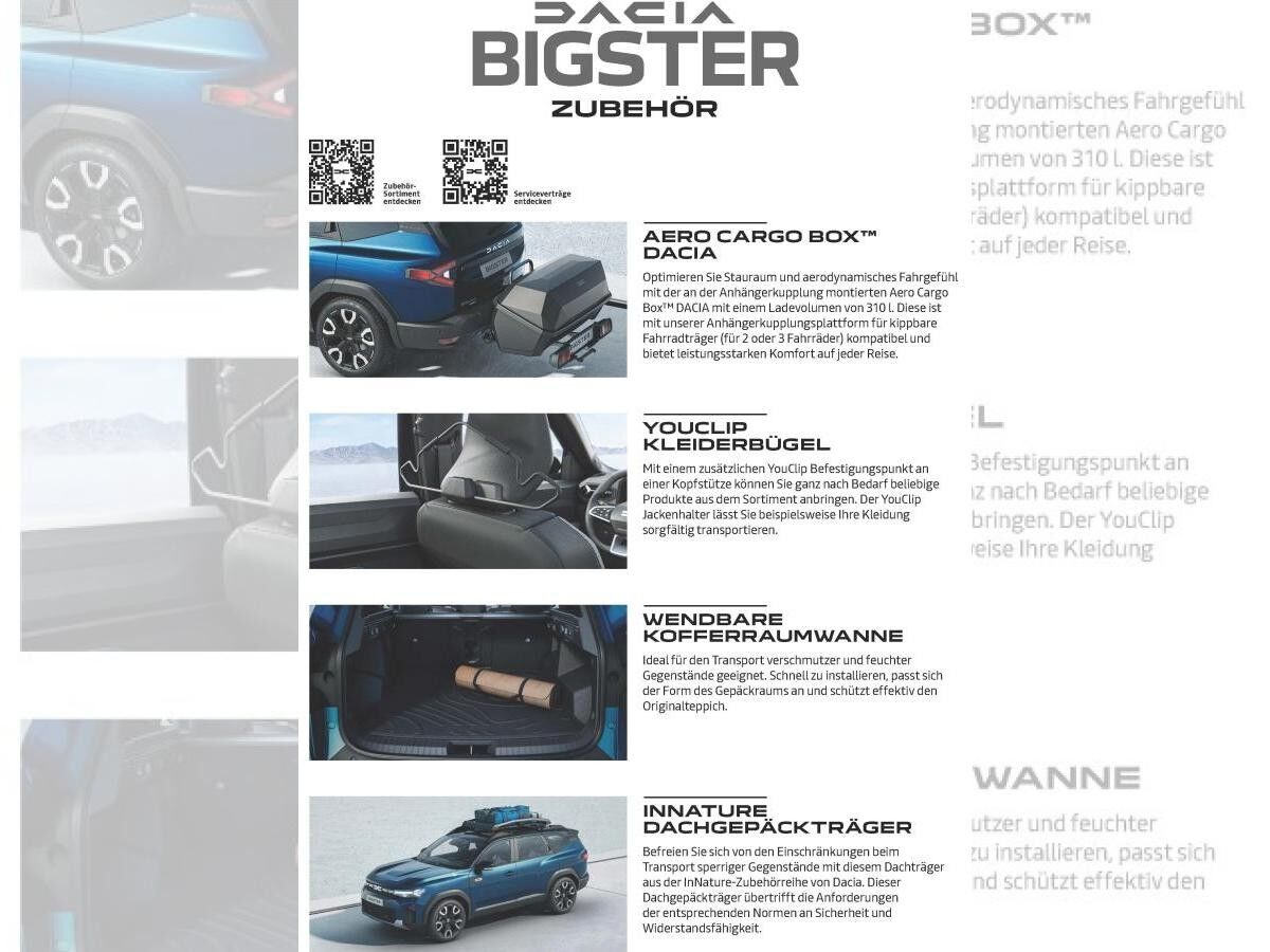 Dacia Bigster 🔥WINTERRÄDER KOSTENFREI🔥 INKL. DACIA-SORGENFREI-PAKET I Privatleasing