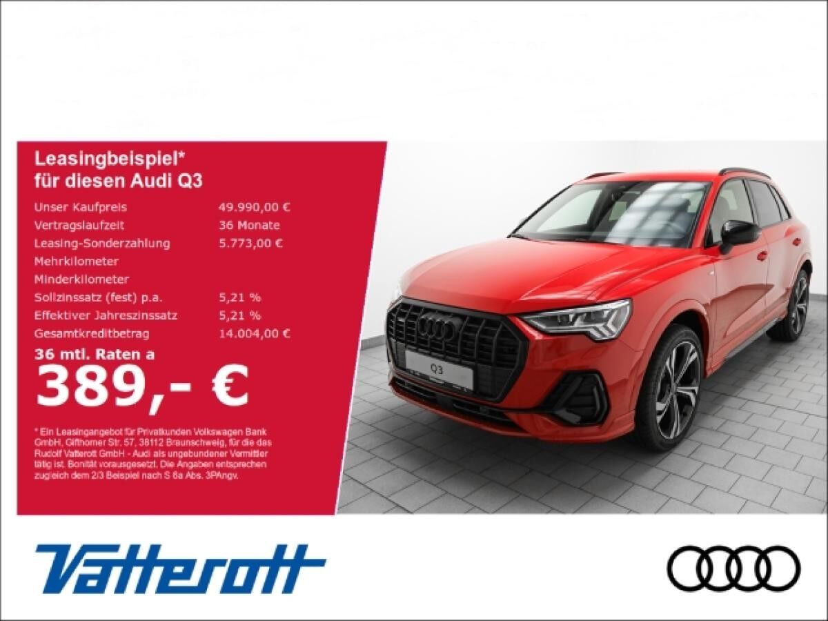Audi Q3 S line 45 TFSI quattro Navi Standhzg. ACC Matrix