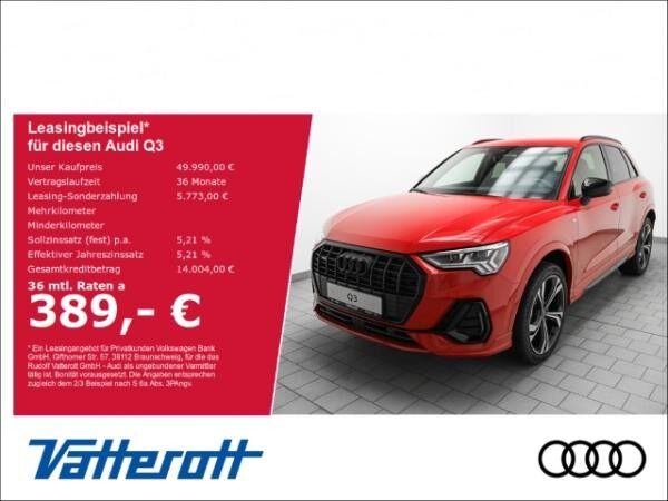 Audi Q3 S line 45 TFSI quattro Navi Standhzg. ACC Matrix