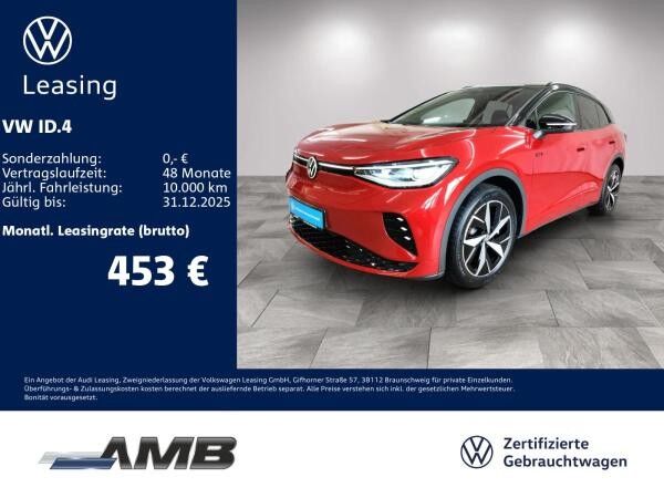 Volkswagen ID.4 GTX h/AHK/Matrix/Wärmepumpe/01.30Garantie