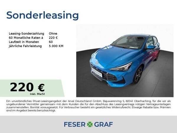 MG MG3 Hybrid+ Luxury MY25  *LED*NAVI*Sitzheizung*Kamera*