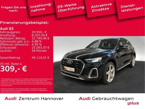 Audi Q5 55 55 TFSIe qu. S line Matrix Head-Up Luft Navi