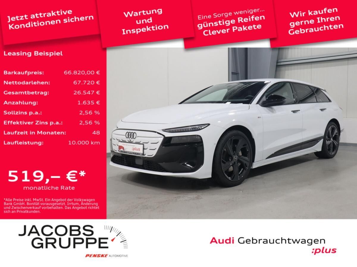 Audi A6 e-tron Avant performance S line*0,25*Matrix*TopView*AHK Audi A6 e-tron Avant performance S line*0,25*Matrix*TopView*AHK