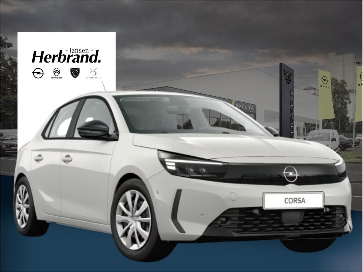 Opel Corsa F 1.2 "Edition" Weiß TECH-Paket | KOMFORT-Paket | Allwetter - sofort verfügbar ✅