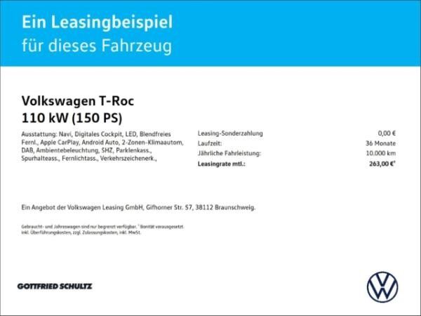 Volkswagen T-Roc MOVE TSI SITZHEIZUNG EINPARKHILFE NAVI LED