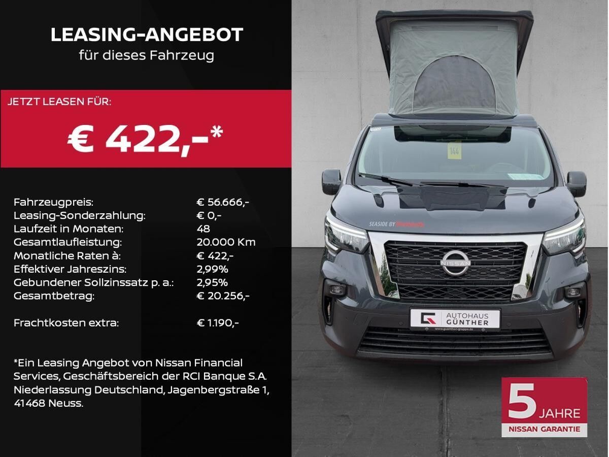 Nissan Primastar SEASIDE Revotion/Dethleffs dCi170 DCT