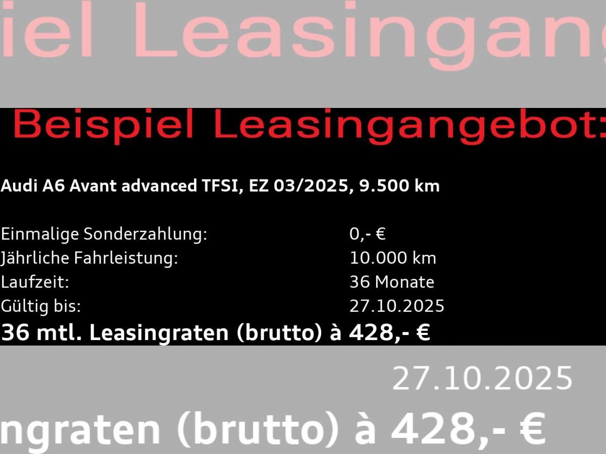 Audi A6 Avant advanced 45 TFSI S-tronic / AHK, LED