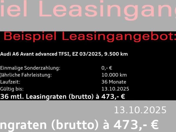 Audi A6 Avant advanced 45 TFSI S-tronic / AHK, LED