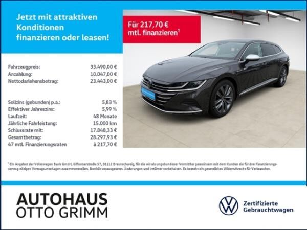 Volkswagen Arteon SB 2.0 TDI SCR Elegance LED AHK Navi