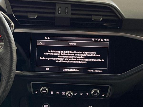 Audi Q3 S line Int. S LED Scheinw. MMI Navi Assistenzpaket Rückfahrkamera