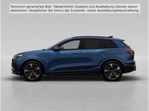 Audi Q6 e-tron Edition One blue, Tech pro, B&O Sound, Pano-Galsdach, AHK, MMI exp.pro