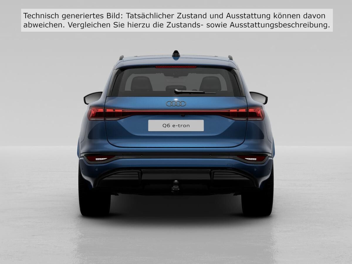 Audi Q6 e-tron Edition One blue, Tech pro, B&O Sound, Pano-Galsdach, AHK, MMI exp.pro