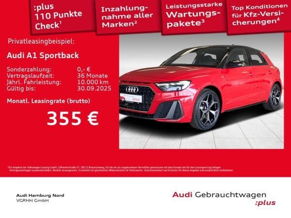 Audi A1 Sportback 35 TFSI S tronic 2xS line LM18 ACC