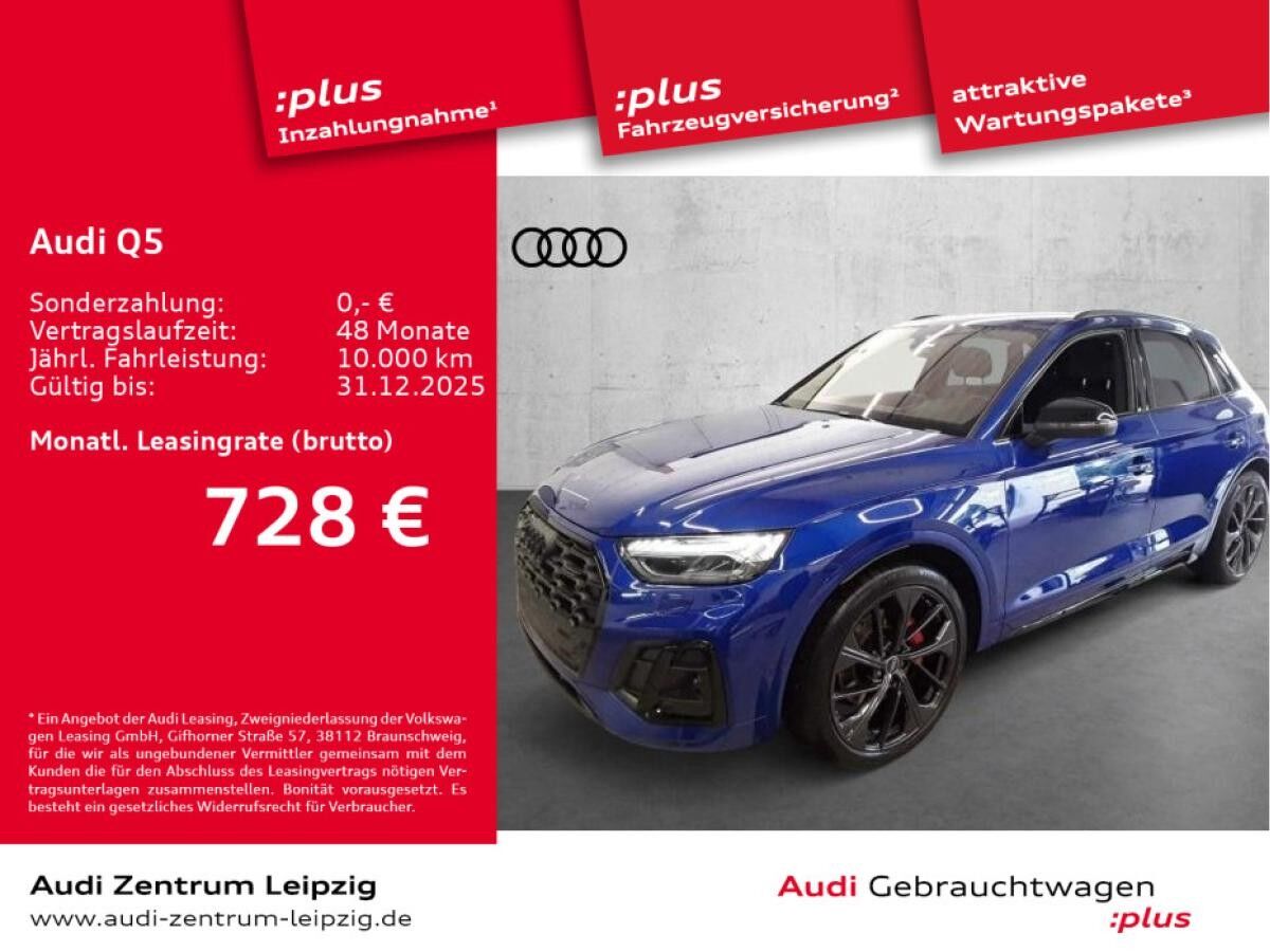 Audi Q5 50 TFSIe S line *Matrix*HuD*AIR*AHK*Business*