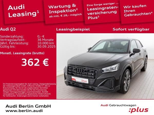 Audi Q2 S line 35 TFSI S tr. AHK MATRIX SONOS NAVI