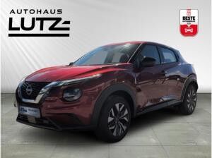 Nissan Juke Acenta 1.0 DIG-T EU6e Navi SH LED Klimaautom DAB SHZ Spurhalteass. Fernlichtass.