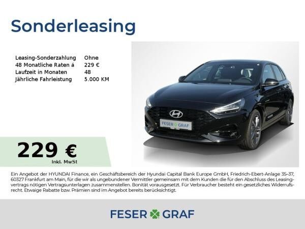Hyundai i30 ADVANTAGE DCT NAVI SHZ LHZ CARPLAY KLIMA LED