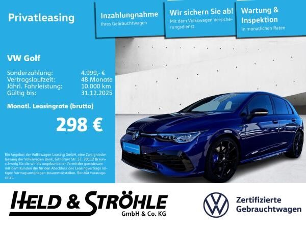 Volkswagen Golf 8 R Black 2.0 TSI DSG 4M 19 DCC LEDER PANO Volkswagen Golf 8 R Black 2.0 TSI DSG 4M 19 DCC LEDER PANO