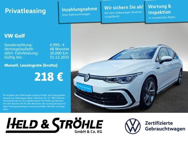 Volkswagen Golf 8 Var. R-Line 2.0 TSI DSG LED+ STHZ TRAVEL