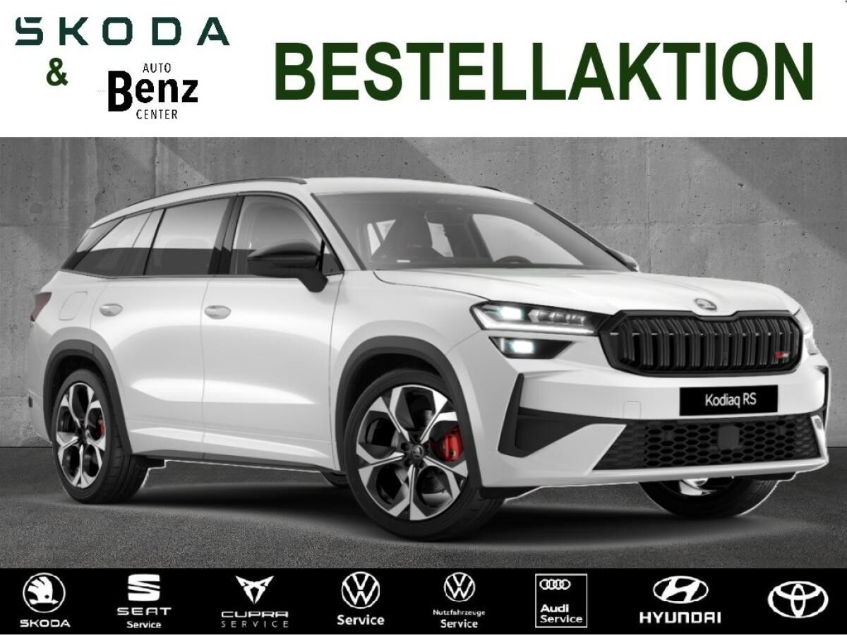 Skoda Kodiaq RS 4x4 *MATRIX-LED*CANTON*DCC PLUS*MEMORYSITZE* - GEWERBLICH