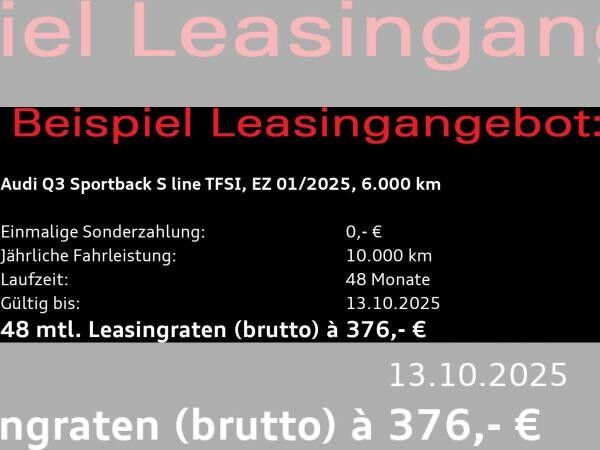 Audi Q3 Sportback S-Line 35 TFSI S-tronic / Navi, AHK