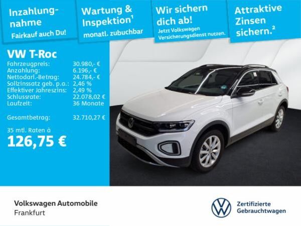 Volkswagen T-Roc 2.0 TDI DSG Goal Navi LEDPlus DAB+ FrontAssist