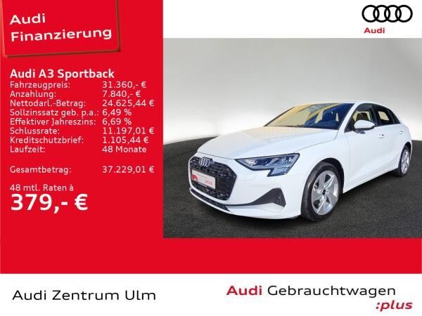 Audi A3 Sportback advanced 35 TFSI AHK NAV+ R-KAM
