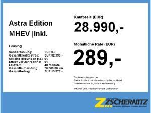 Opel Astra Edition MHEV