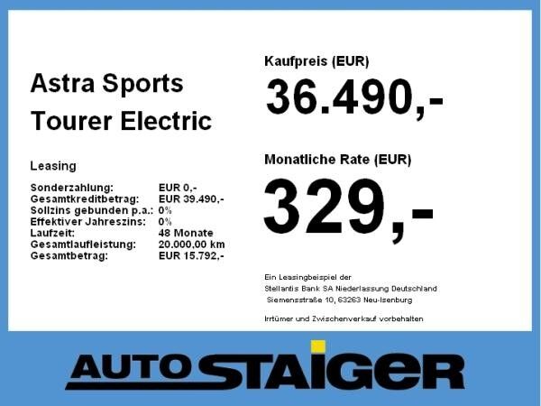 Opel Astra Sports Tourer Electric Edition