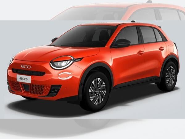 Fiat 600 Business Edit. 110PS Autom. / Allwetter auf Alu/ SHZ/ Sole Orange