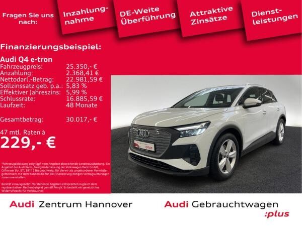 Audi Q4 e-tron 35 LED virtual DAB