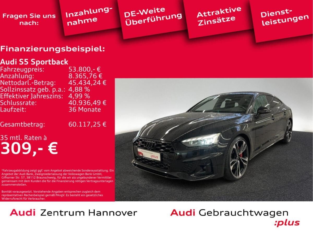 Audi S5 Sportback 55 TDI quattro competition edition plus Laser Pano Kamera